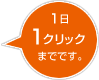 1日1クリックまでです。