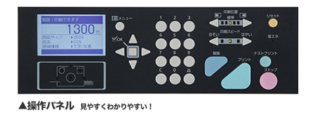 操作パネル