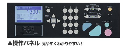 操作パネル
